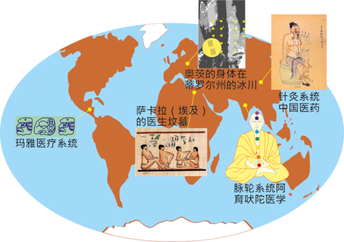 世界各地的反射疗法 reflexology around the world