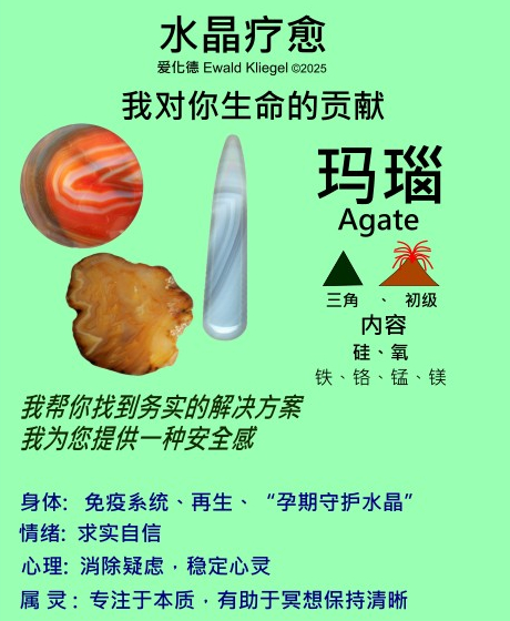 瑙 agate
