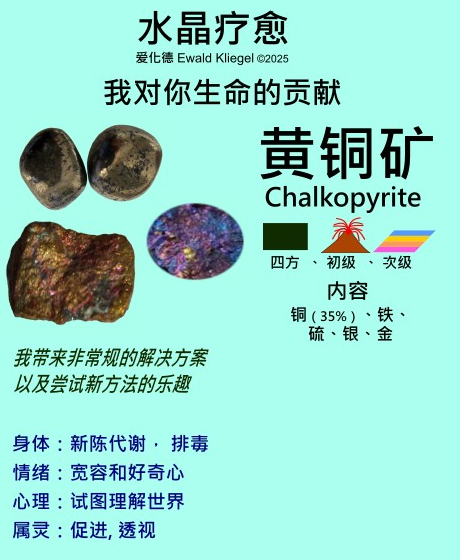 黄铜矿 calcopyrite