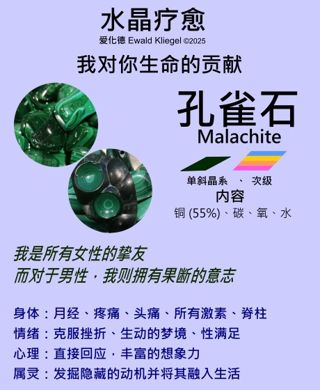 孔雀石 malachite